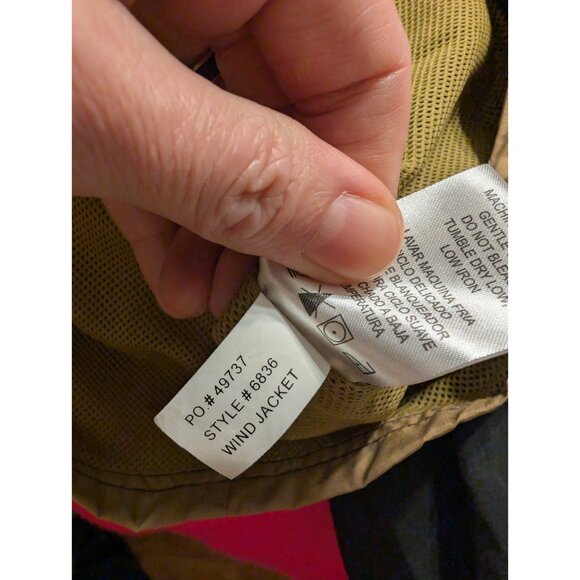 Missouri Tigers Women's Windbreaker Jacket Large Red Oak Sportswear Mizzou... - Picture 10 of 10